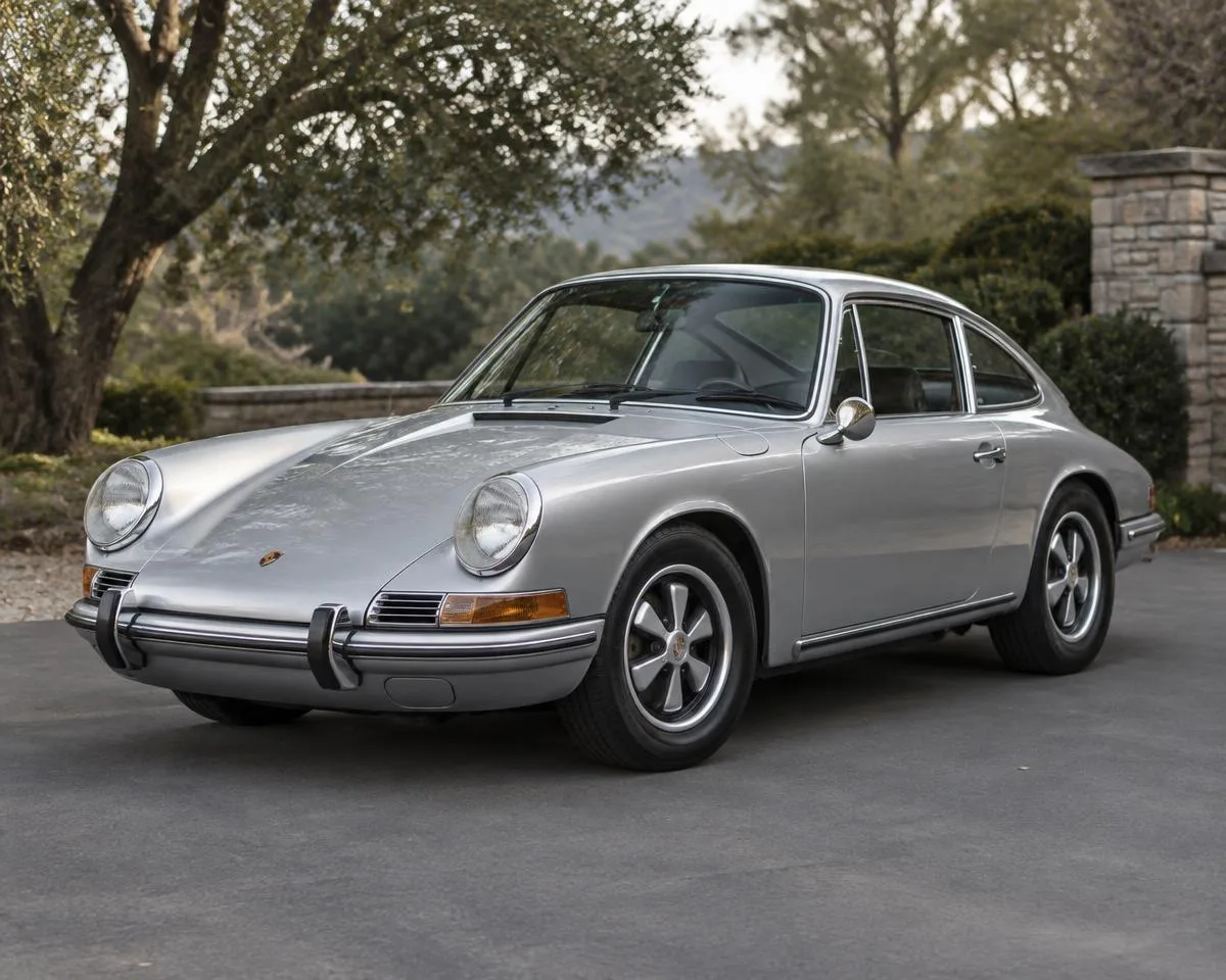 Example Porsche 911 S, front three-quarter view